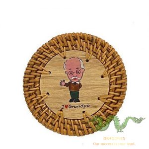 rattan-coaster
