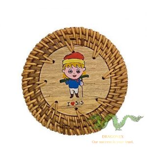rattan-coaster