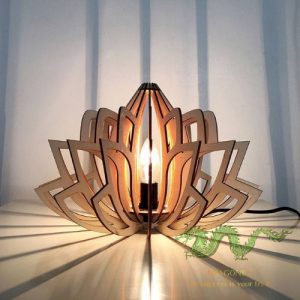 Wooden lamp