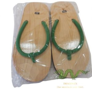 Wooden slipper