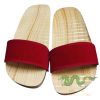 Wooden slipper