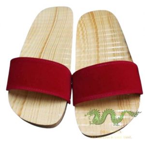 Wooden slipper