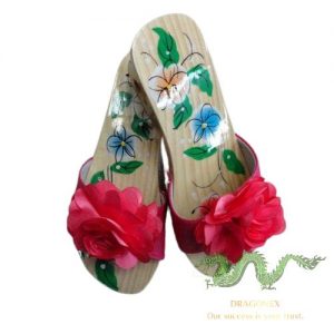 Wooden slipper