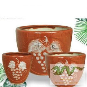 Ceramic plant pot
